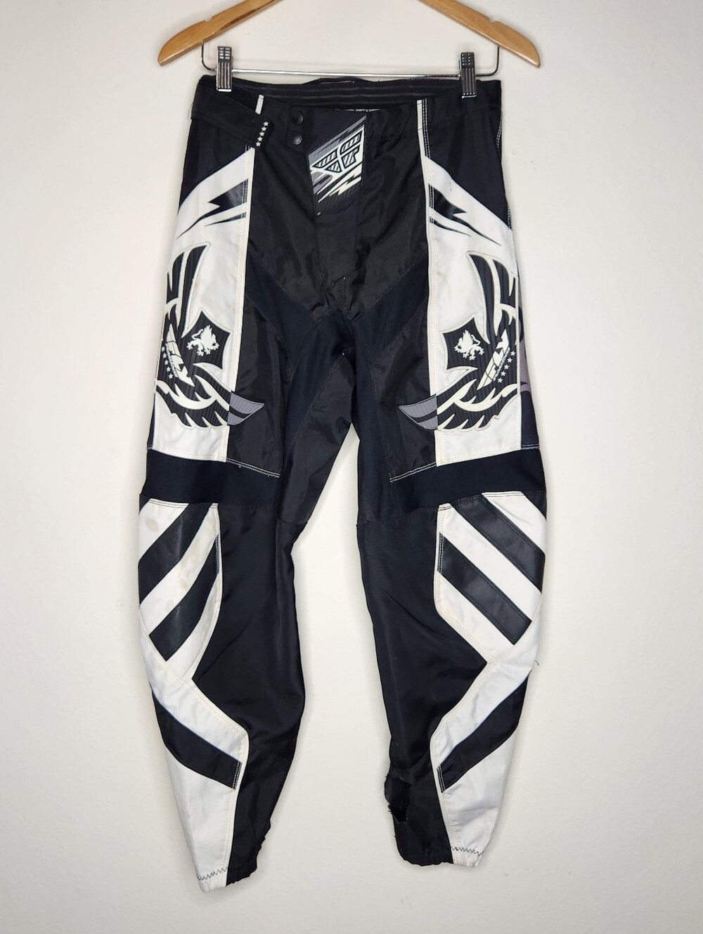 F-16 Fly Motorcross Race Pants FLAWS Mens 32